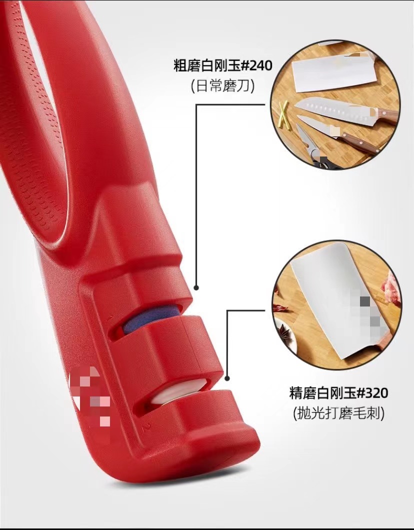 市場上的磨刀器墊片使用的是白剛玉嗎?